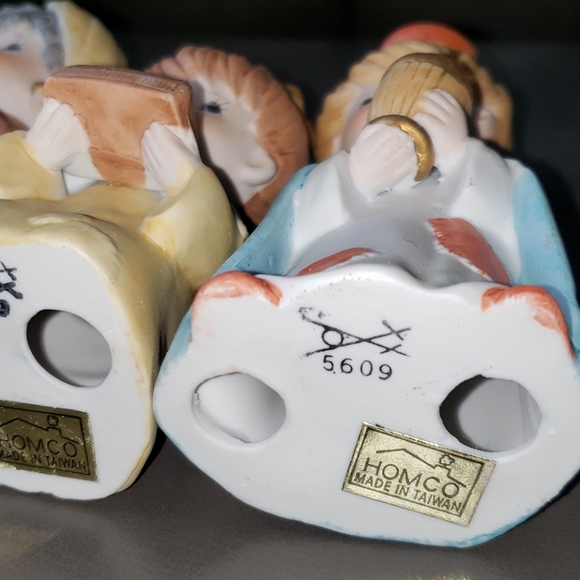 Vintage HOMCO #5609 Three Wise Men Porcelain Set - Picture 13 of 14